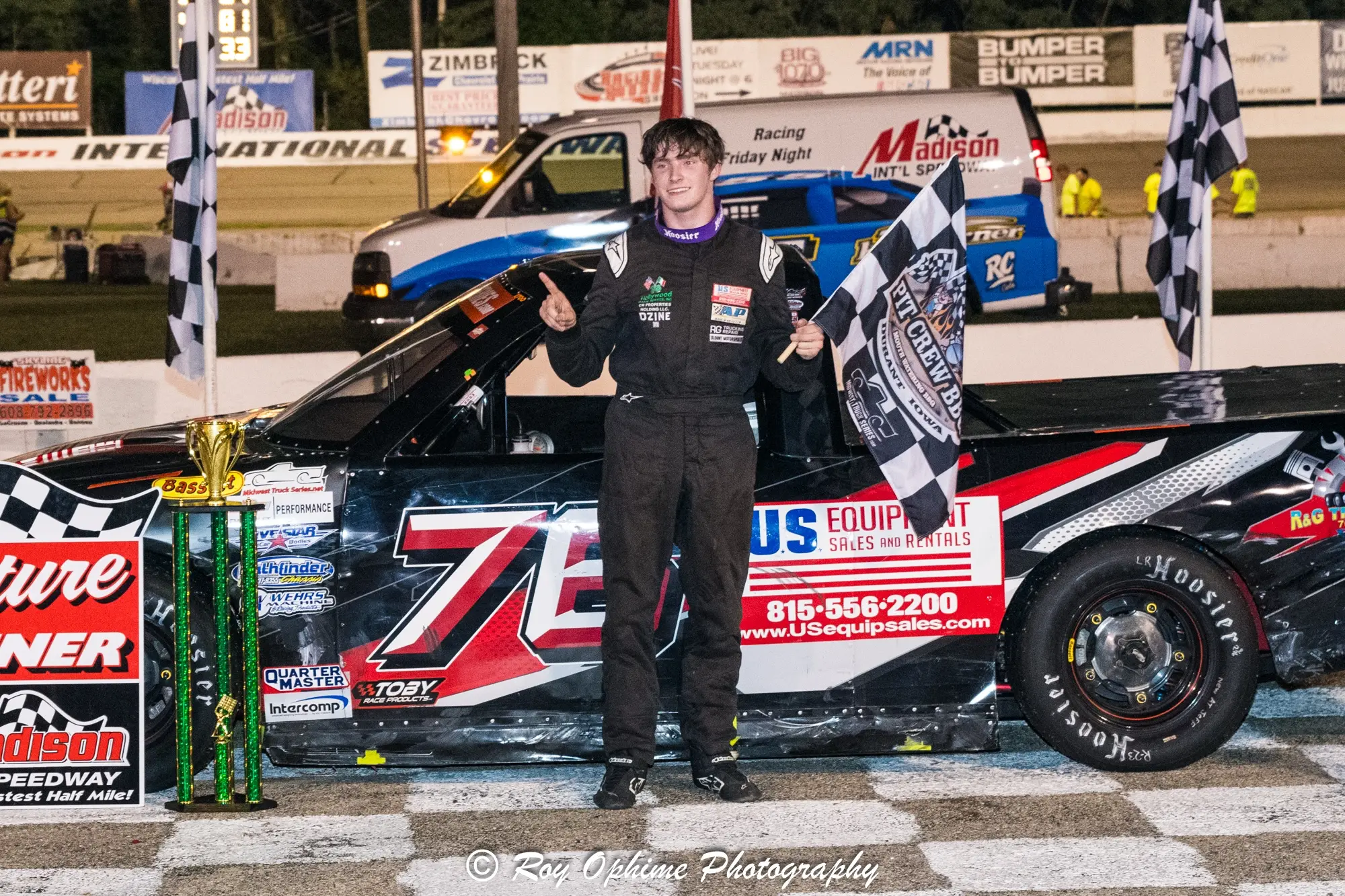 Featured image for “James Lynch Wins Sassy Cow Creamery 30 at Madison”