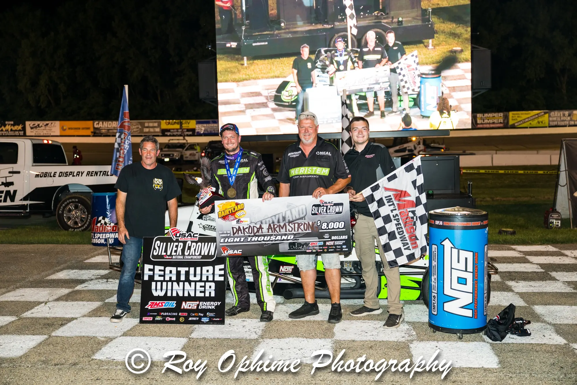 Featured image for “HAPPY MADISON! ARMSTRONG ARRIVES WITH FIRST USAC SILVER CROWN WIN”