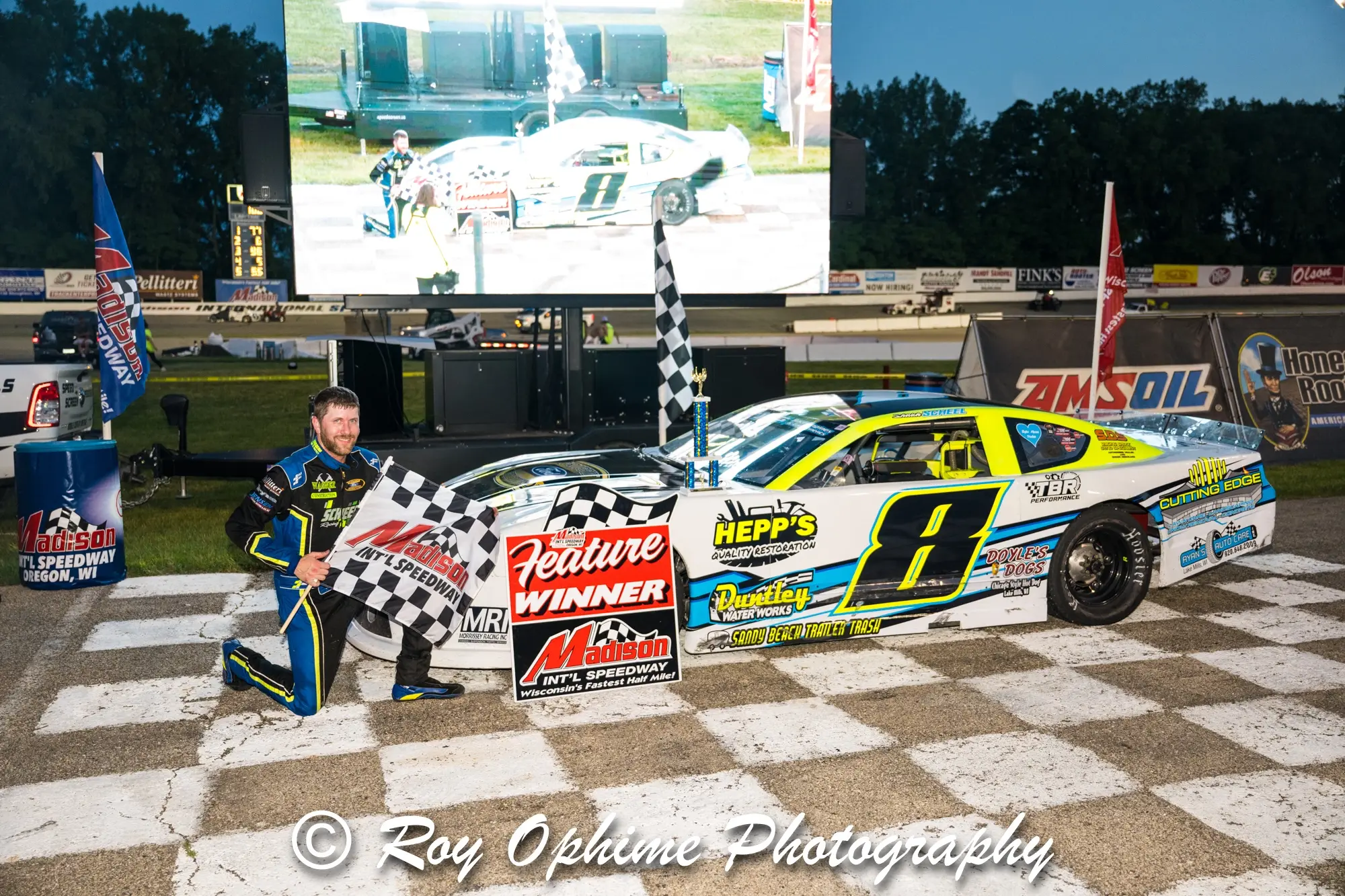 Featured image for “Shaun Scheel Shows the Way to Victory Lane at Madison”