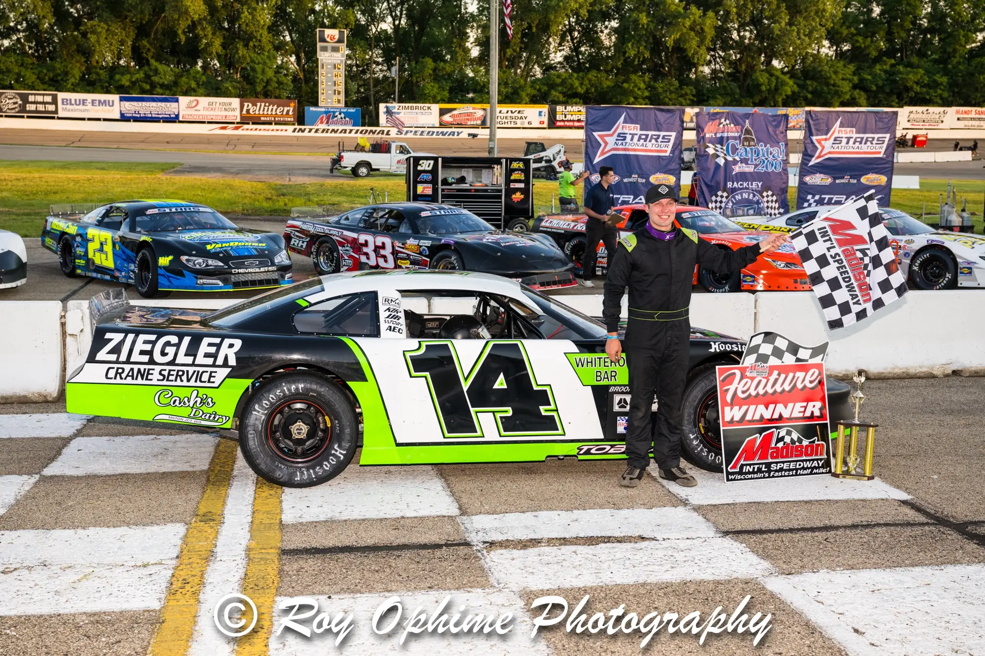 Featured image for “Zack Riddle Races to Victory Lane at Madison”